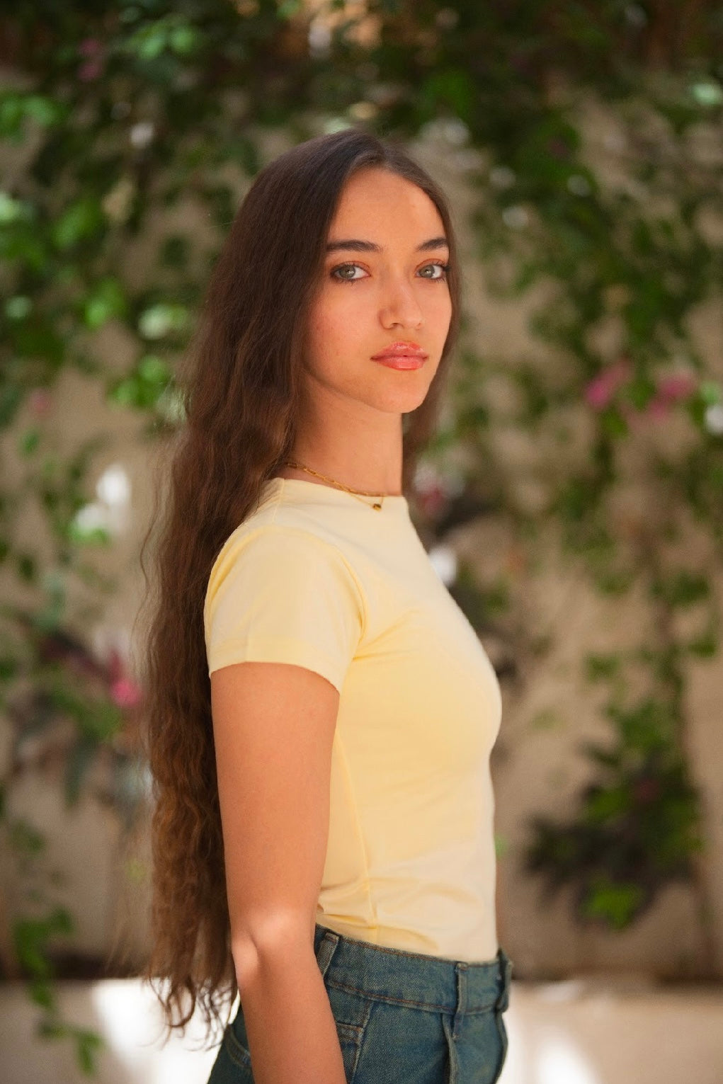 Round Neck Short Sleeves Top