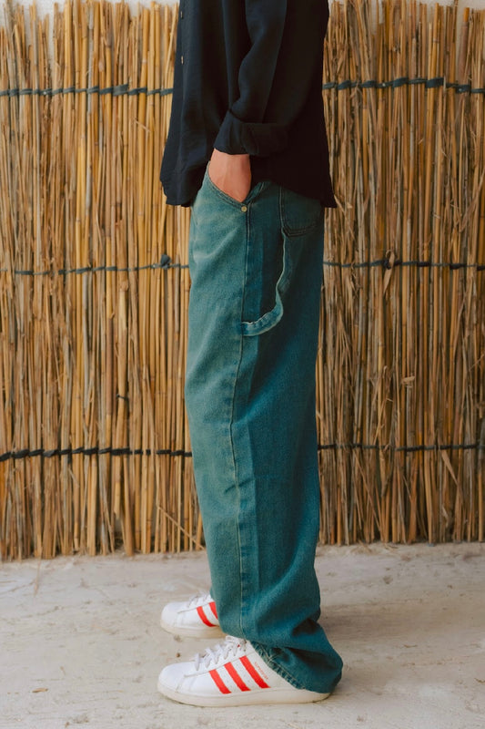 Washed Baggy Denim For Him