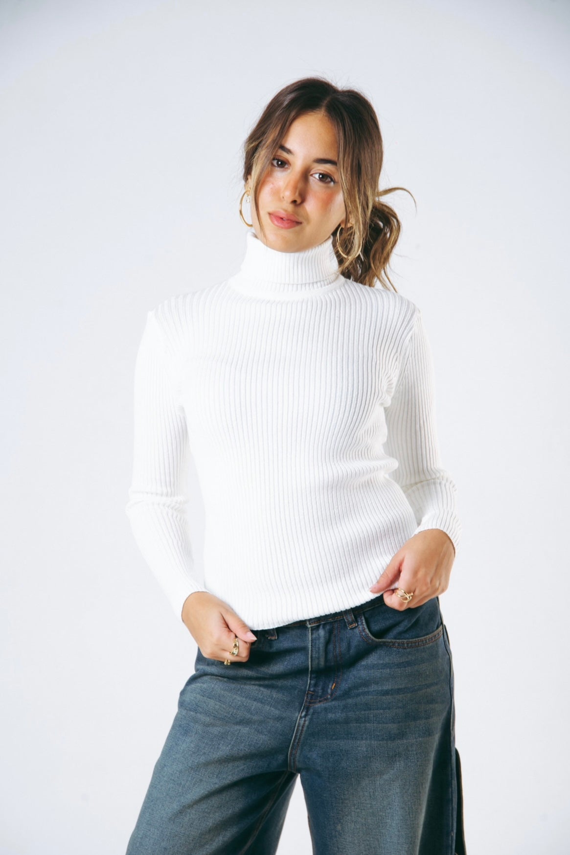 High Knit Essential - White