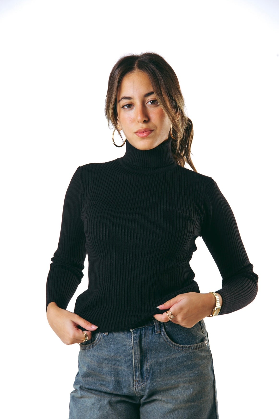 High Knit Essential - Black