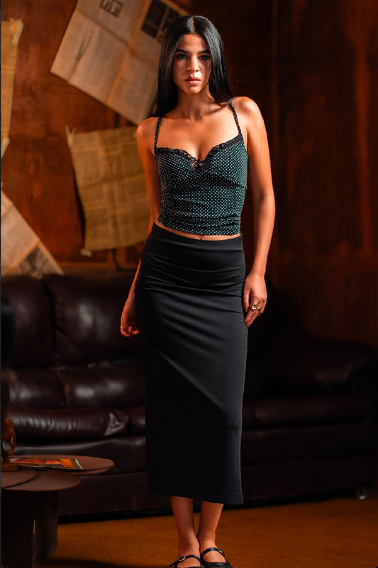 The Tide Skirt - Black